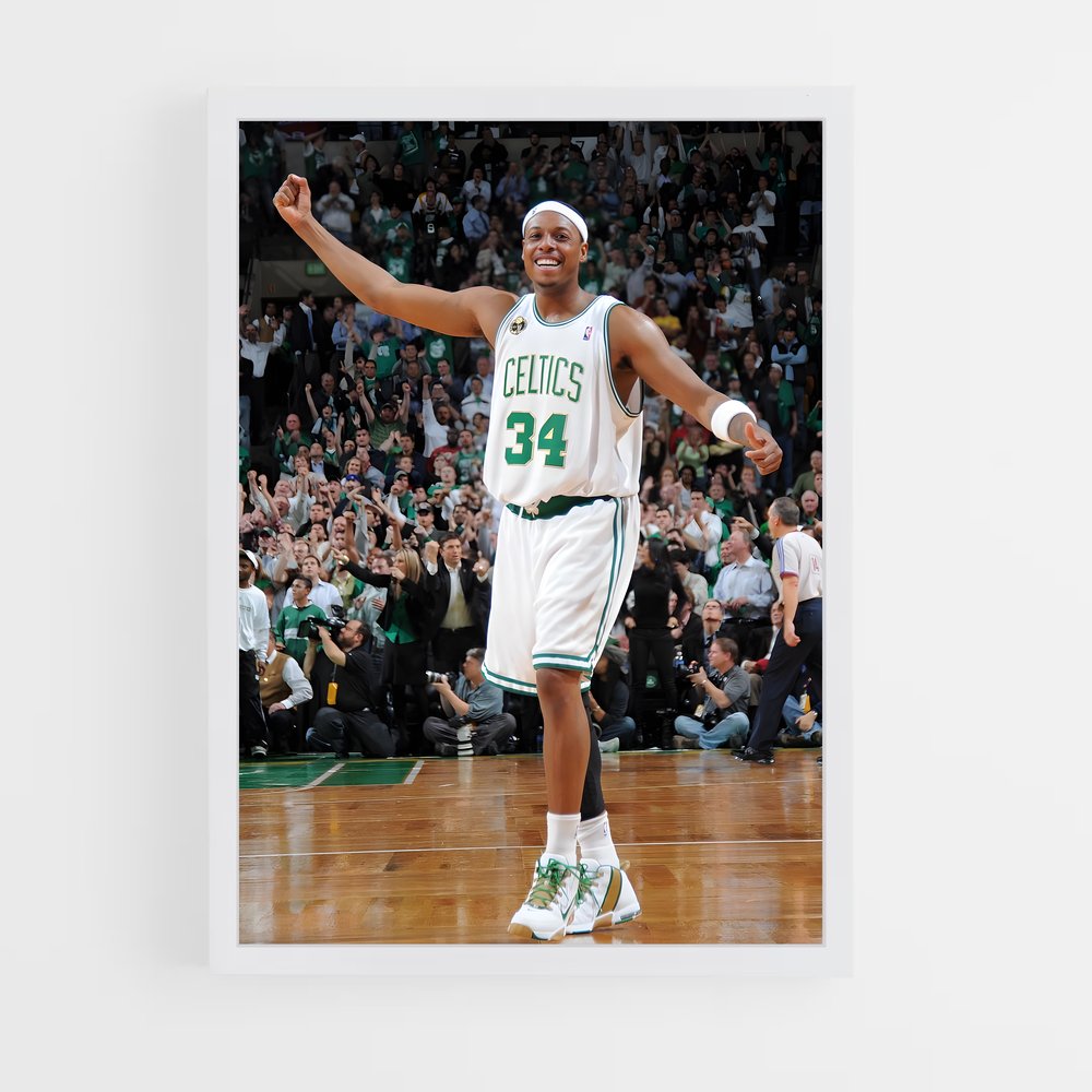 Poster Le Retour du Roi Celtique – affiche Basketball (vue 3)